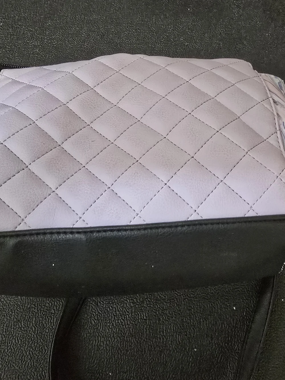 Betsey Johnson Quilted Lilac Crossbody Clutch - Women's Bag